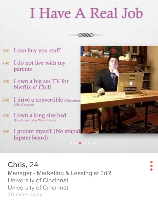 Tinder presentation