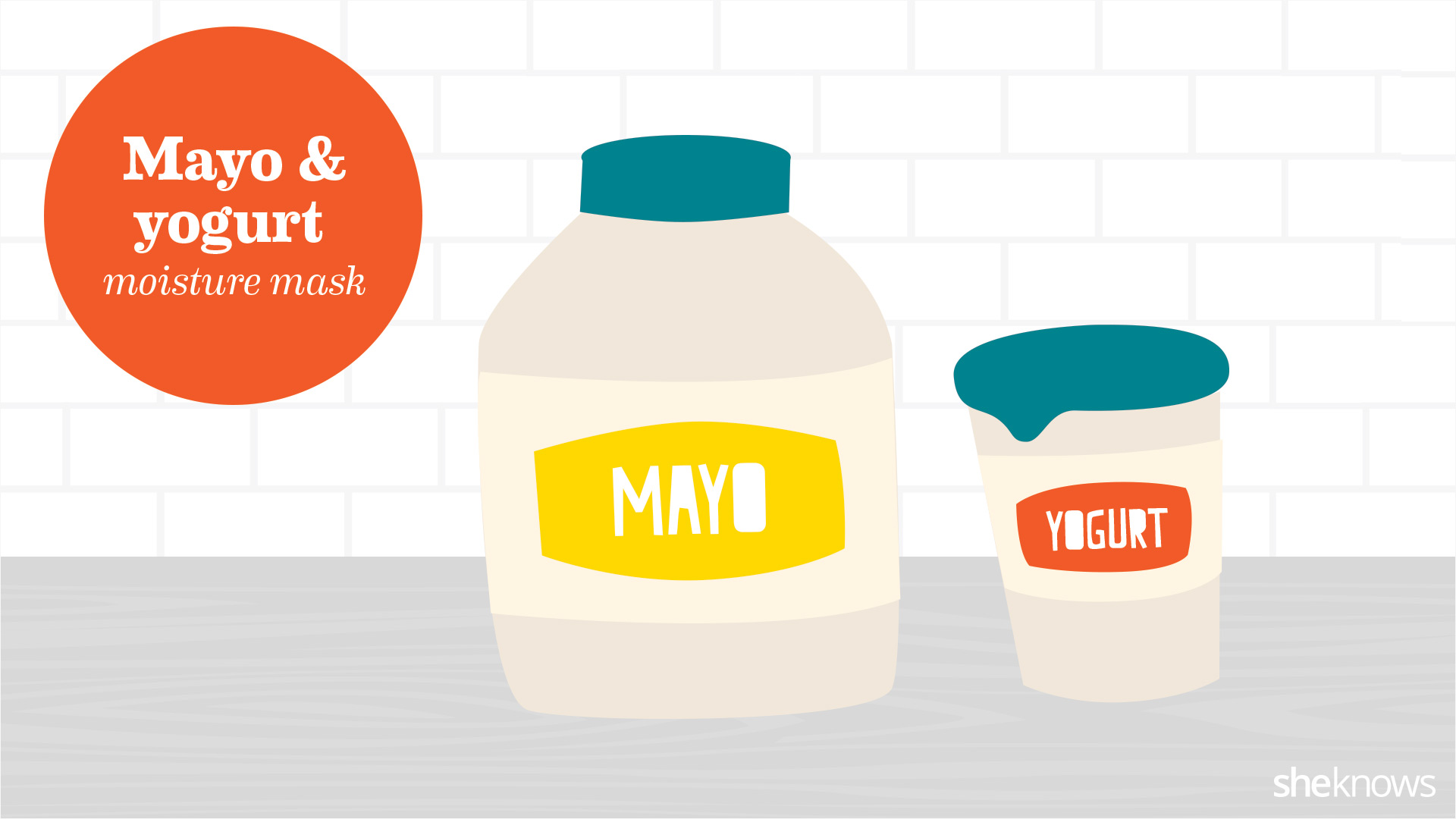 mayo hair mask