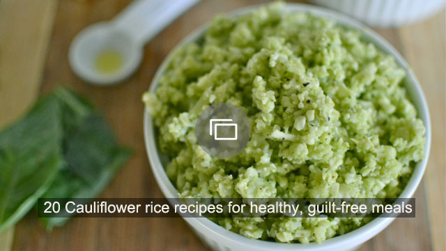 20 Cauliflower rice recipes for healthy, guilt-free meals