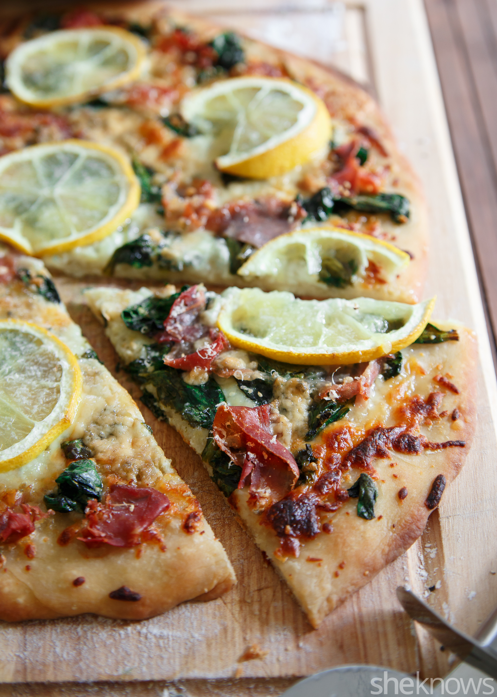 Lemon and prosciutto is the pizza topping combo you've been missing