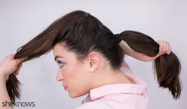 The ponytail hairstyle trick 2b