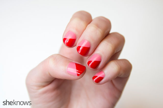 Valentine's Day nail design