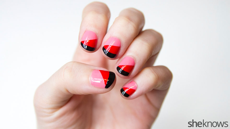 Valentine's Day nail design