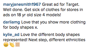 Target Australia praised for diverse models in campaign