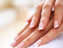8 Step do-it-yourself French manicure 
