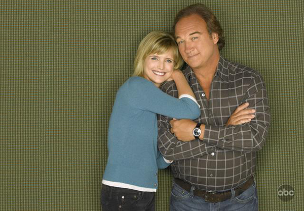 According to Jim's Jim Belushi and Courtney Thorne-Smith