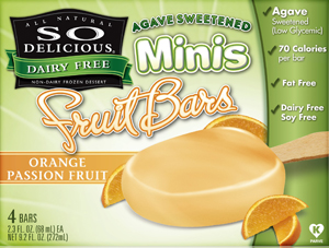 So Delicious Agave Sweetened Fruit Bars