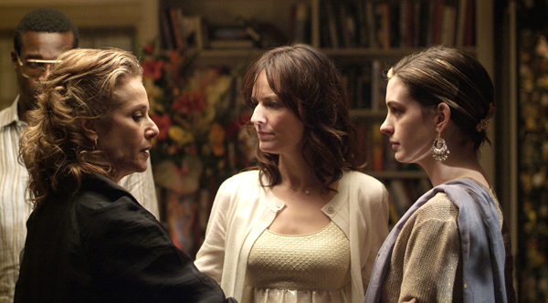 Debra Winger has a moment with her daughters