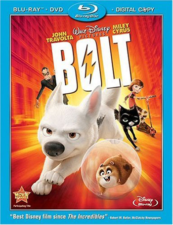 Bolt: out now on DVD and Blu-ray