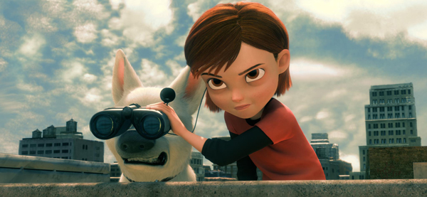Travolta and Cyrus take a look in Bolt