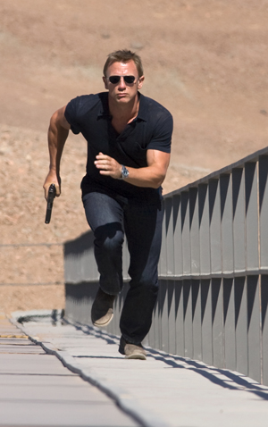 Bond is running to the top of the charts