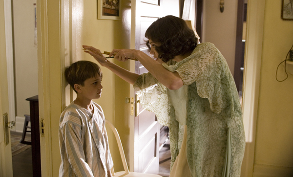 Before things get scary, Angie has a moment with her son