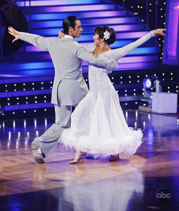 Gilles and Cheryl do the waltz