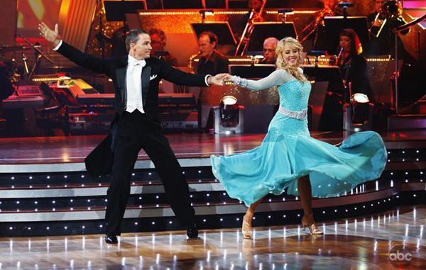 Ty and Chelsie do their Dancing
