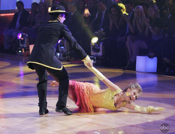 Cloris is still giving it a go on Dancing with the Stars at 82 years young