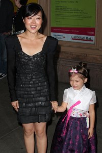 Euna Lee and her daughter soak in the Glamour spotlight