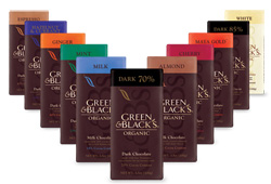 Green and Black Chocolate Bars
