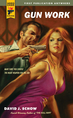 David J Schow brings the pulp in Gun Work