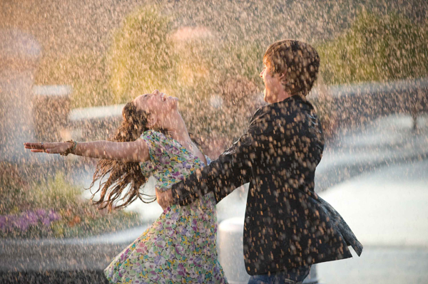 Zac and Vanessa go for a spin