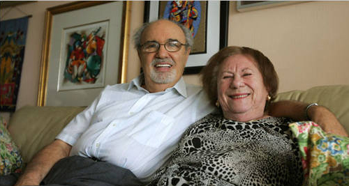 Herman Rosenblat and his wife Roma