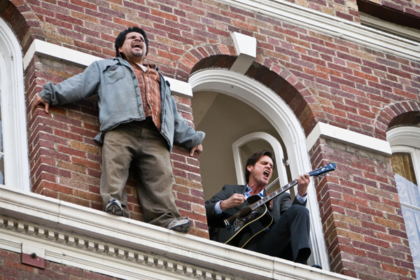 Jim Carrey sings