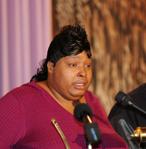 Julia Hudson pleas for her son's return
