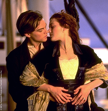 Leonardo Dicaprio Titanic. because I was in love with
