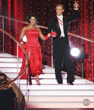 Lil' Kim loved diamonds on last night's Dancing with the Stars