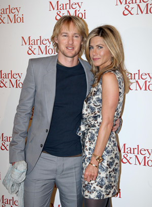 Owen and Jennifer walk the European red carpet