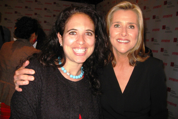 SheKnows Entertainment's Vicki Salemi and Today's Meredith Vieira