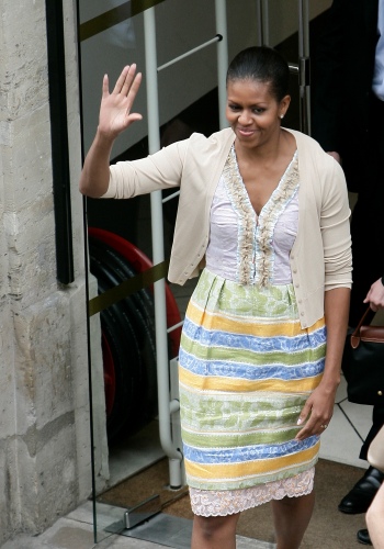 Michelle Obama rocks Paris