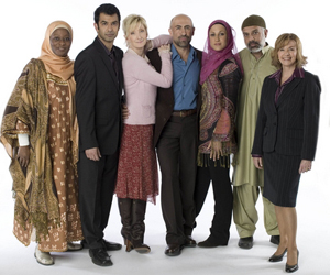 The cast of Canada's hit show Little Mosque on the Prairie