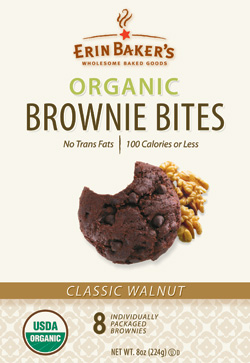 Erin Bakers Organic Brownie Bites