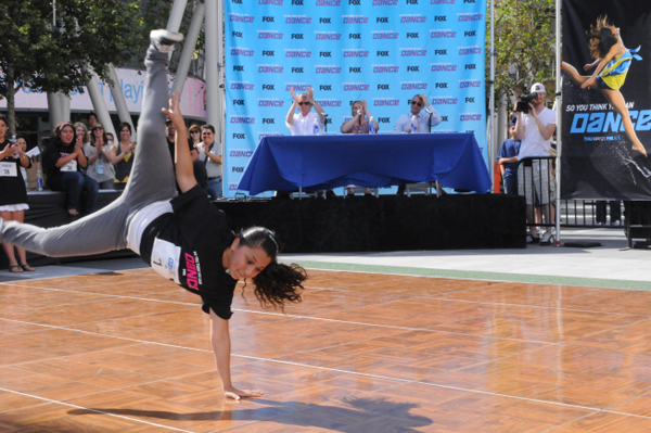 A dancer from the SYTYCD premiere