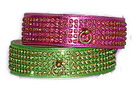 Swarovski crystal dog collar