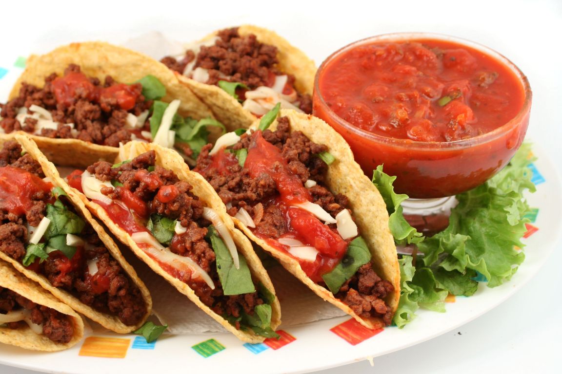 taco de chorizo