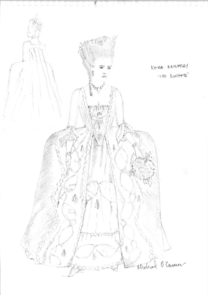 The Duchess begins with a dream on paper