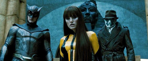 Malin Akerman leads The Watchmen into action