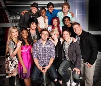 Your American Idol top 13
