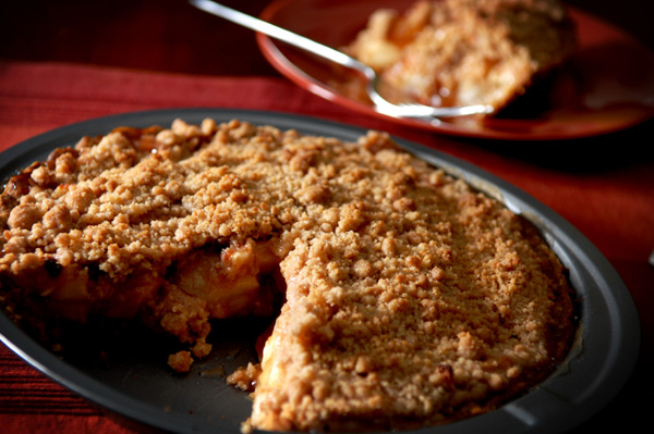 Crumb Apple Pie 