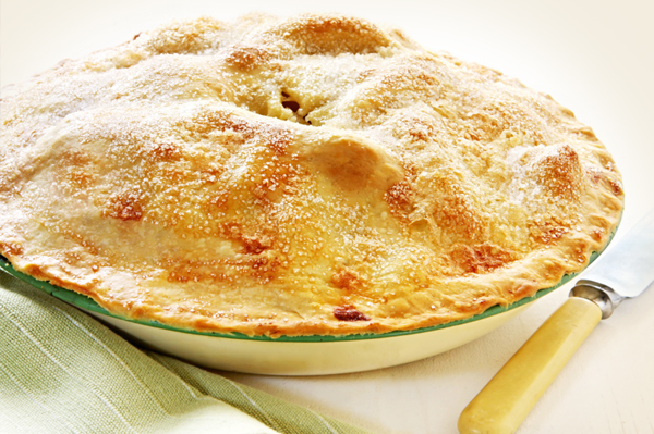 Apple Pie Coated in Sugar