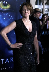 Sigourney Weaver sizzles at the Avatar premiere in LA
