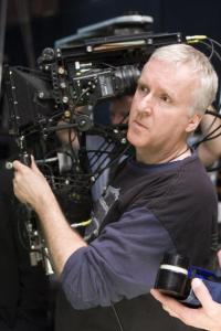 James Cameron at work on Avatar