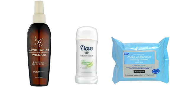 sun protection and beach must-haves