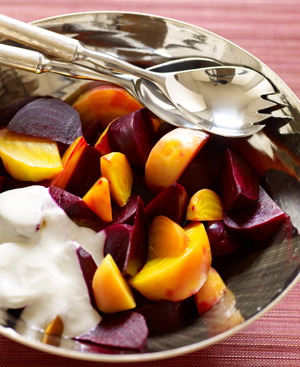 Beet Salad with Yogurt Dressing