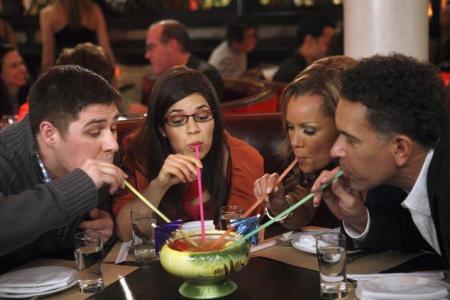 Ugly Betty star America Ferrera toasts Betty's goodbye
