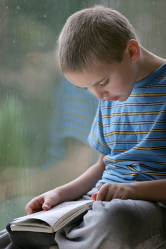Boy Reading