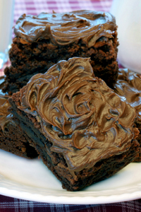Rum Mocha Brownies