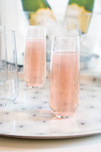 Bubbly Coconut Cocktail