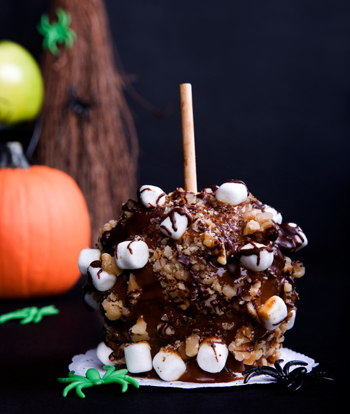Caramel Marshmallow Apples